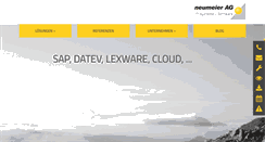 Desktop Screenshot of neumeier-edv.de